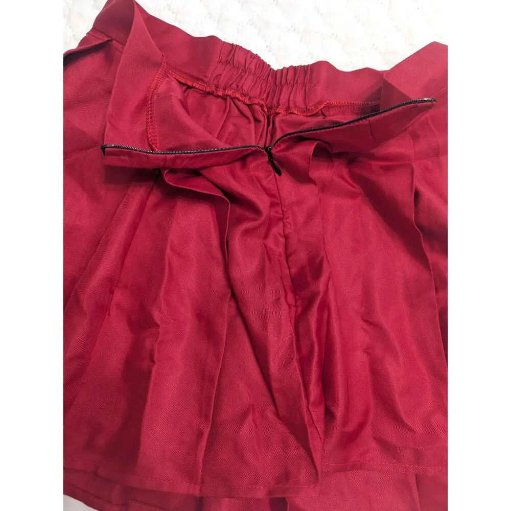 👓 Velma Costume Kids Red Skirt Outfits Size 14-16 NIP